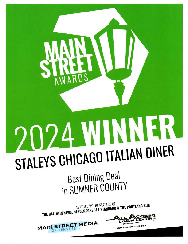 Main Street Awards Best Dining 2024